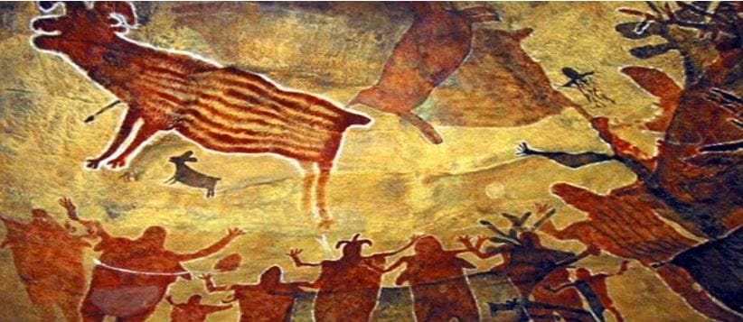 Guarakhya Cave prehistoric paintings Chamoli