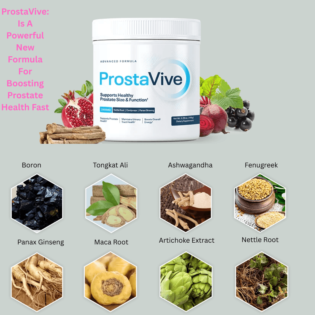 ProstaVive men’s health supplement supporting prostate health and healthy urinary function
