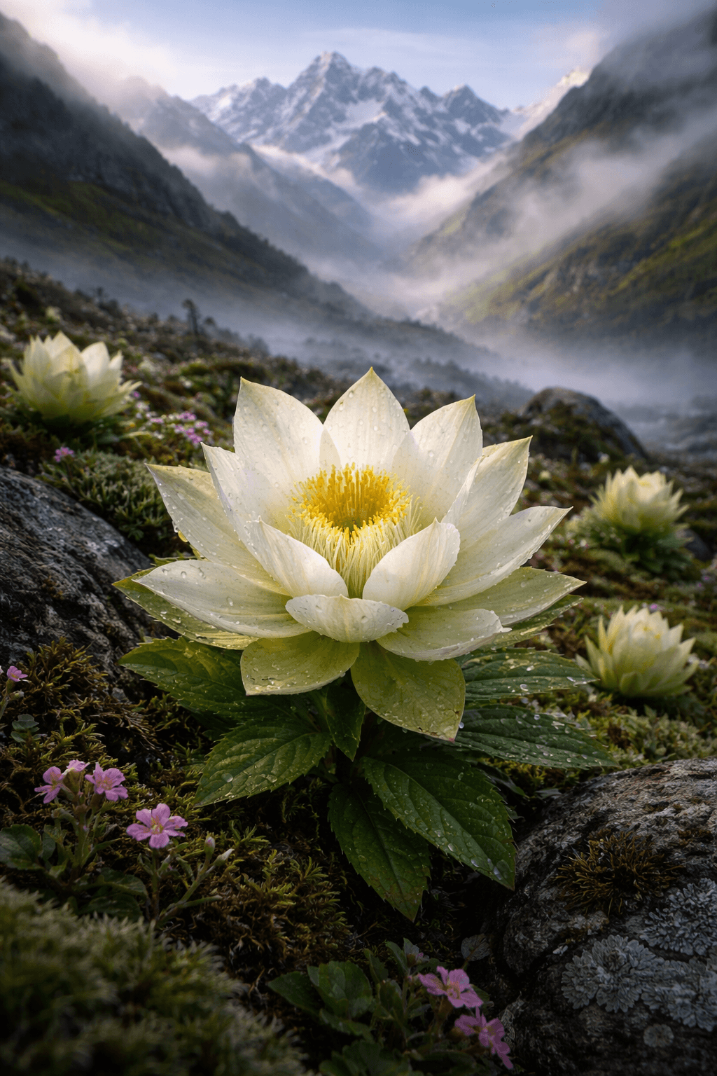 Brahma Kamal flower in Uttarakhand