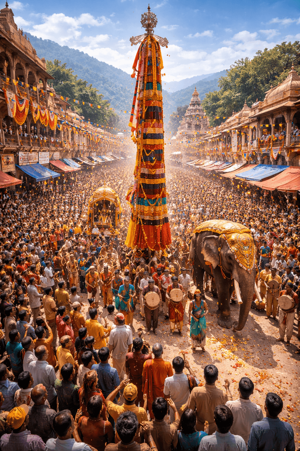 Jhanda Fair Dehradun Procession Uttarakhand Festival