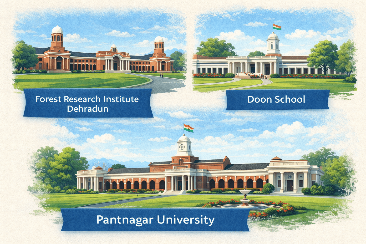 First institutions in Uttarakhand