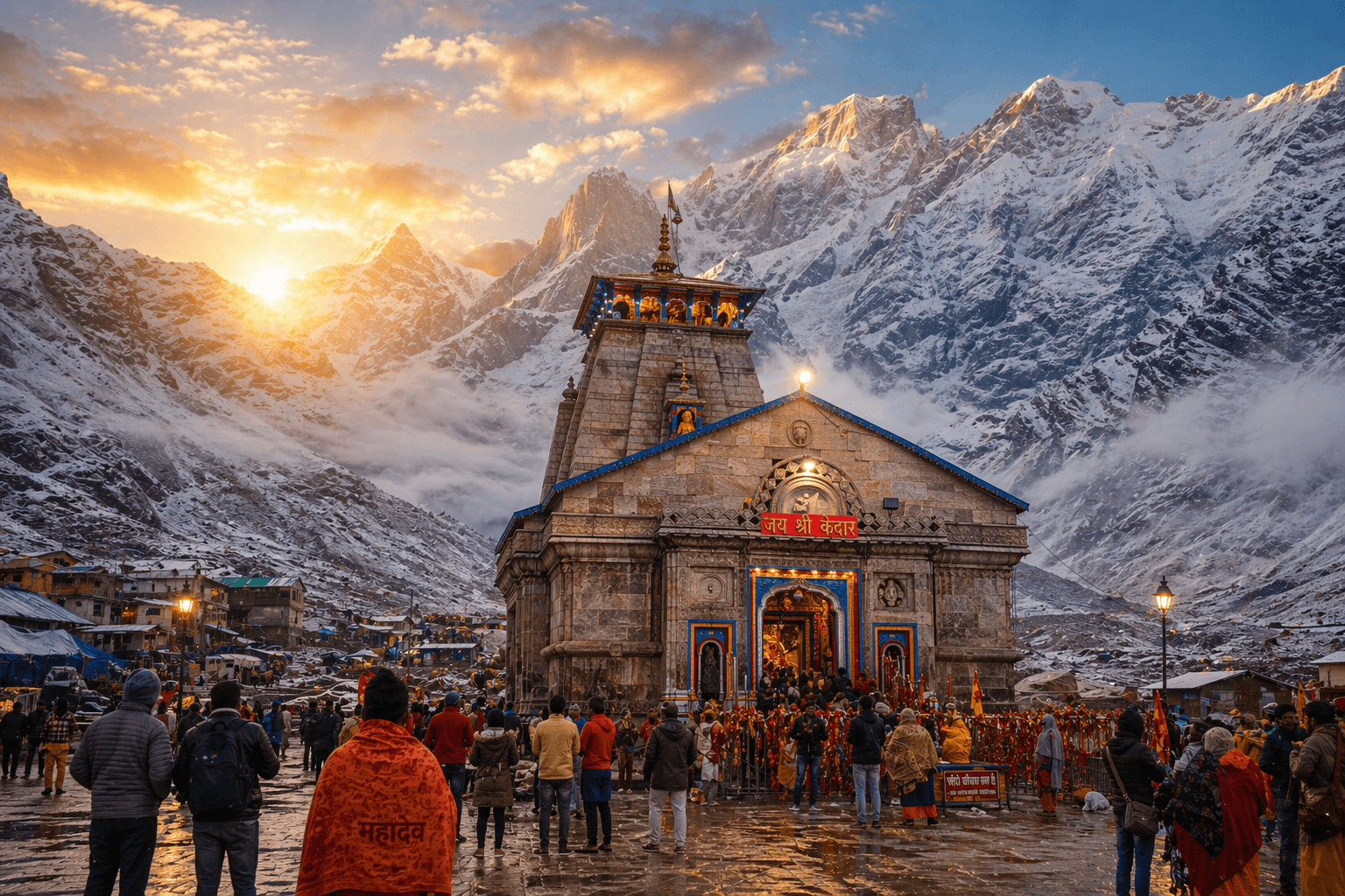 Kedarnath Temple Himalayas