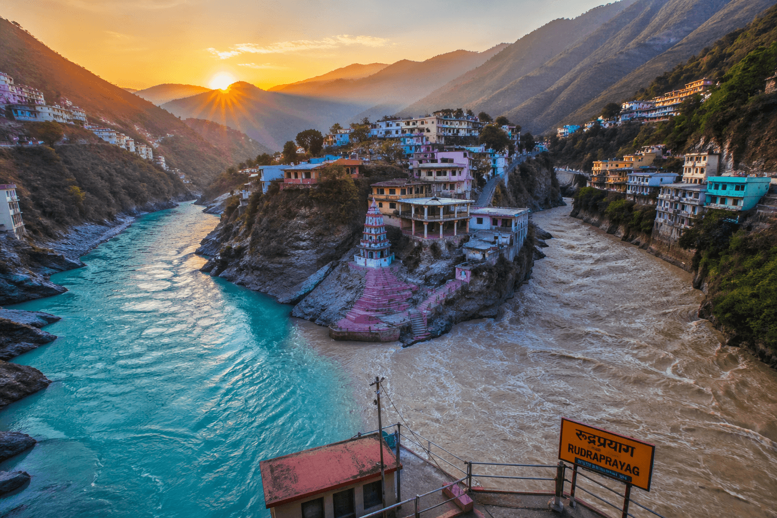 Rudraprayag Sangam Uttarakhand